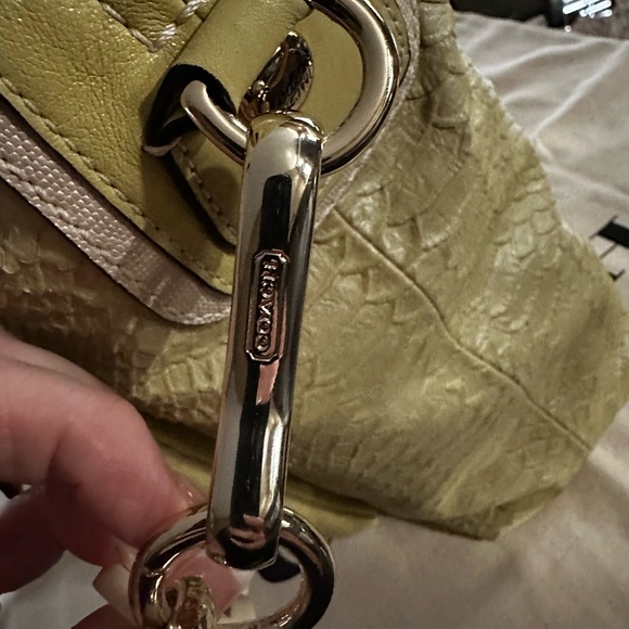 COACH ❤️ Kristin Embossed Metallic Python Large Tote Bag~STYLE #14920~NWT - Picture 6 of 15